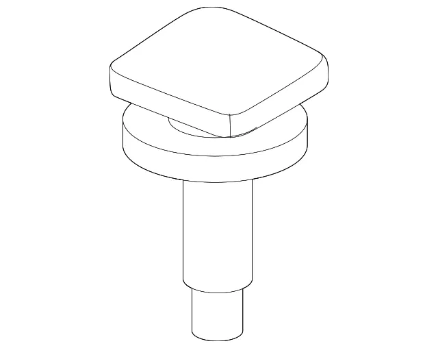 Spoiler Assembly Screw - Volvo (80017852)
