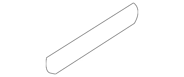 Door Shell Silencer - Nissan (80160-AQ000)