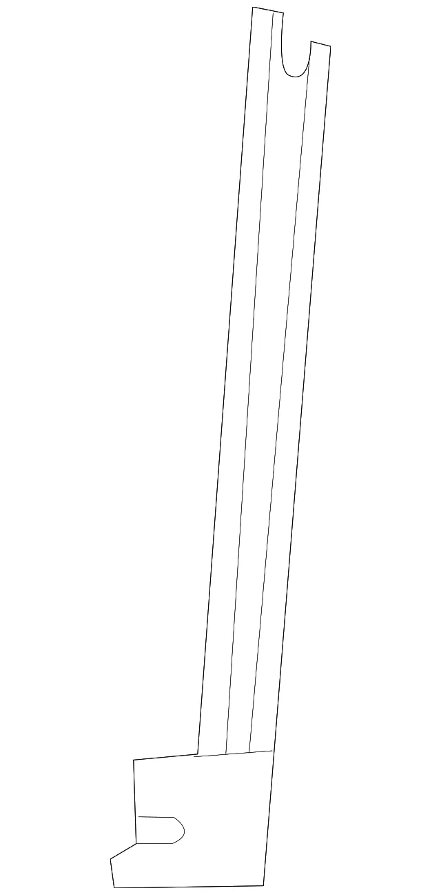 Window Regulator Guide - Nissan (80214-6TA1A)
