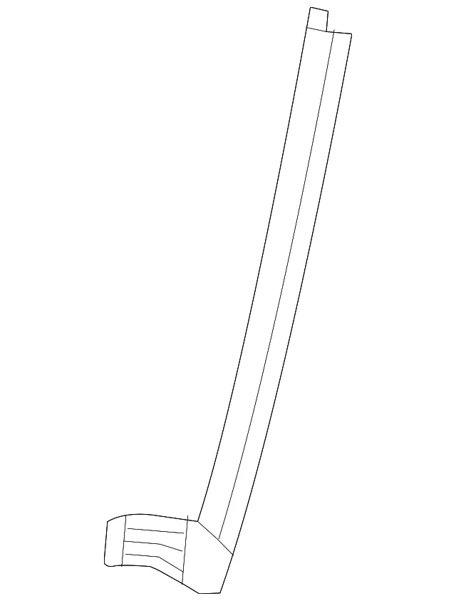 Window Regulator Guide - Nissan (80217-1LA8D)
