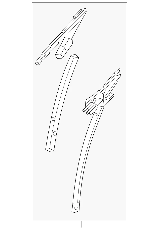 Window Channel - Nissan (80230-6GP0B)