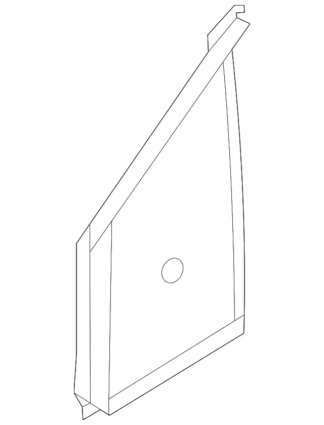 Vent Window Assembly - Nissan (802A0-5EF0A)