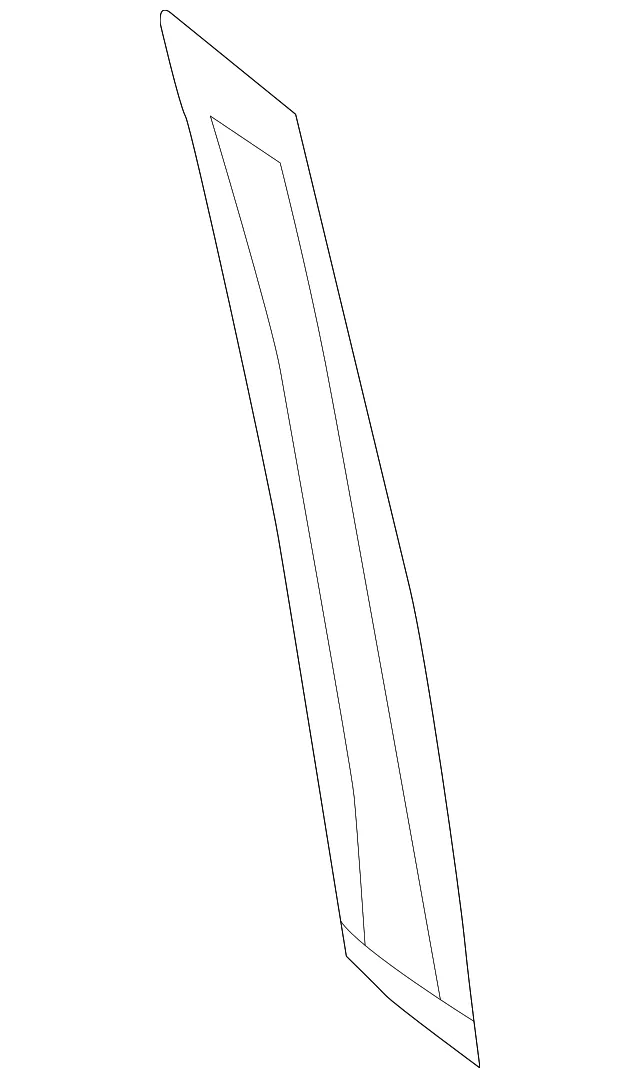 Applique - Passenger Side (RH) - Nissan (802D2-1JA1D)