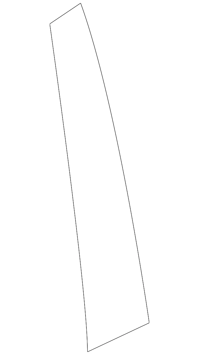 Applique - Driver's Side (LH) - Nissan (802D3-5SK1A)