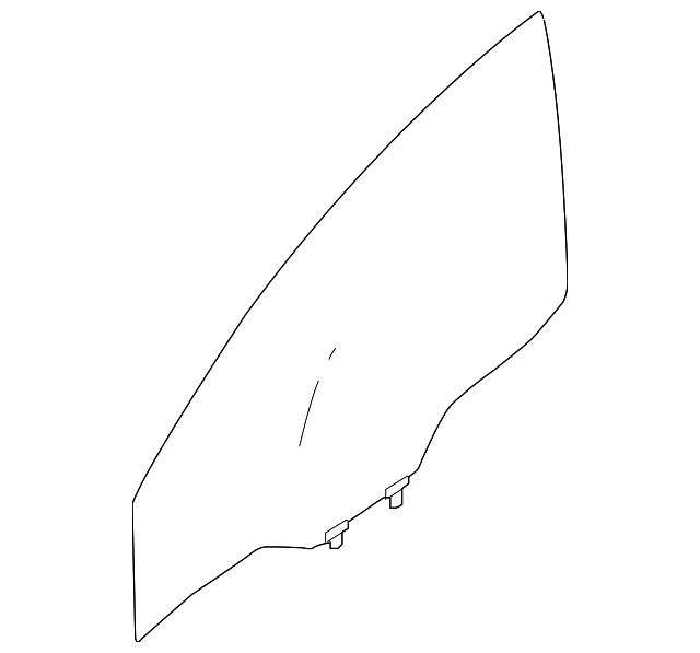 Door Glass - Passenger Side (RH) - Nissan (80300-9AM0A)