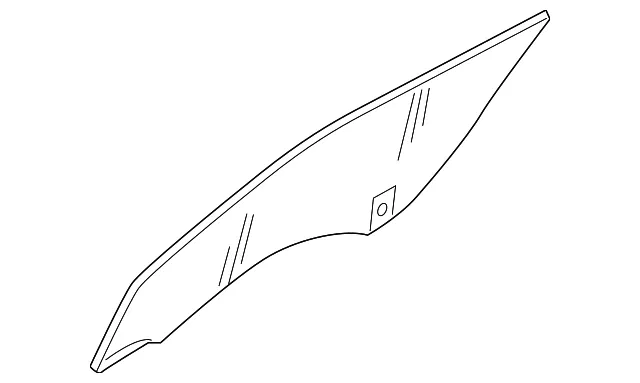 Door Glass - Passenger Side (RH) - Nissan (80300-JF00A)