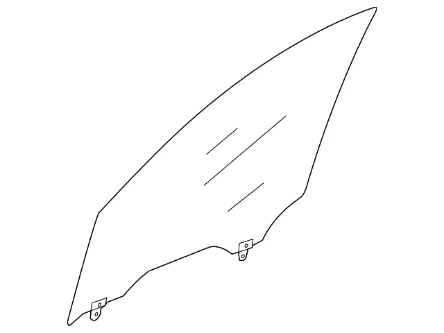 Door Glass - Nissan (80301-6TA1A)