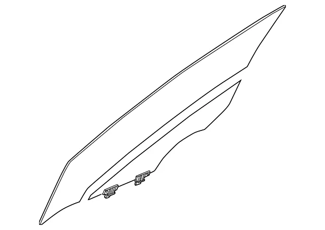 Door Glass - Nissan (80301-7BA1A)
