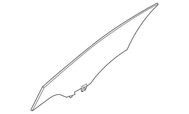Door Glass - Nissan (80301-9HE1A)
