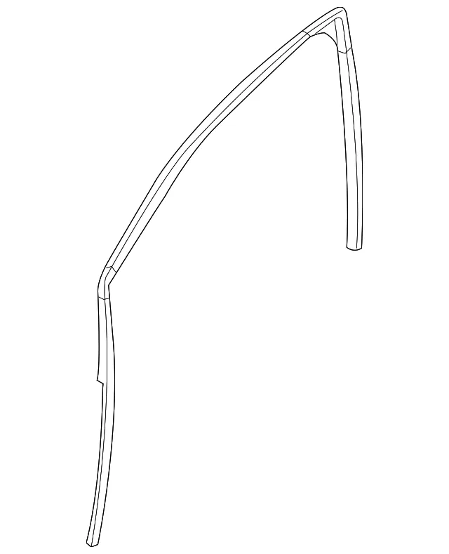 Window Channel - Nissan (80331-9BU0B)
