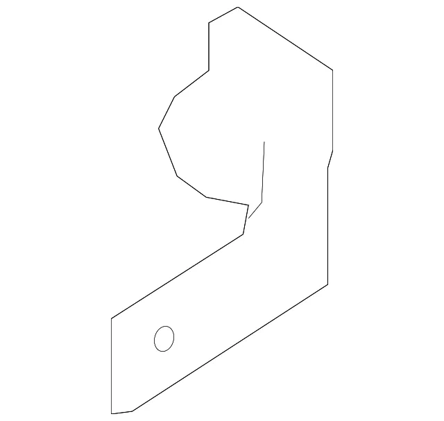 Front Right Door Hinge - Nissan (80401-JF00A)