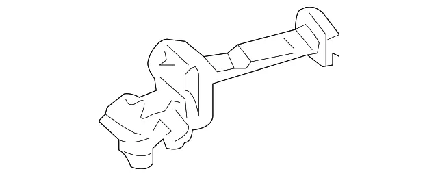 Front Door Check Link Assembly, Right - Nissan (80430-9BT0A)