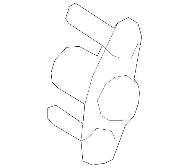 Dovetail Latch - Nissan (80524-JF00A)