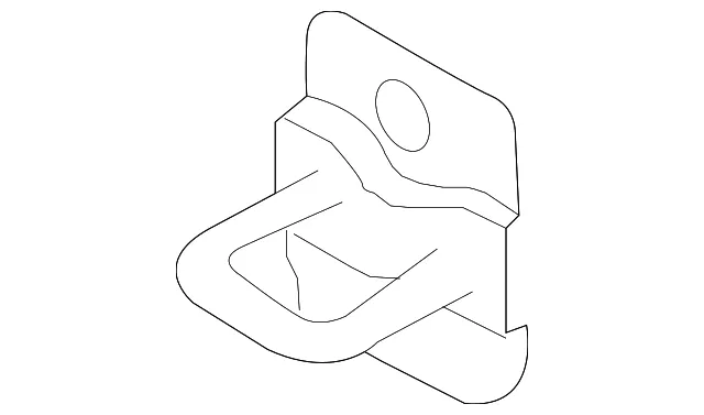 Door Lock Striker Plate - Nissan (80570-3NF1A)