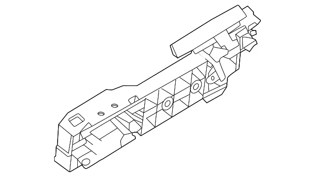 Outside Handle Bracket, Right - Nissan (80610-7LF0A)