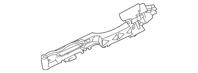 Handle Base - Passenger Side (RH) - Nissan (80610-9N00A)