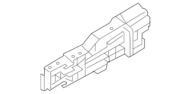 Handle Base - Driver's Side (LH) - Nissan (80611-5RL0A)