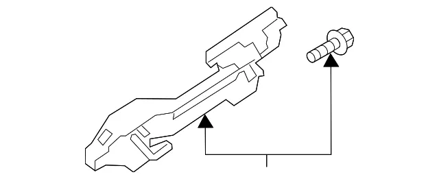 Handle Base - Driver's Side (LH) - Nissan (80611-6CA0A)