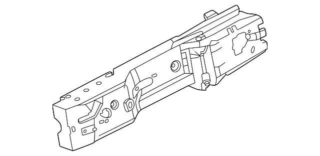 Outside Handle Bracket, Left - Nissan (80611-7LF0A)