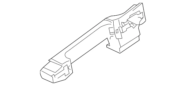 Exterior Door Handle Reinforcement - Nissan (80611-9BE0A)