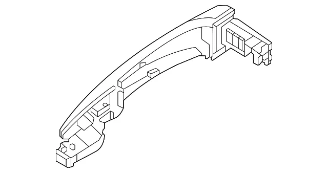 Exterior Door Handle - Nissan (80640-5MP7B)