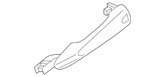 Handle, Outside - Nissan (80640-6LE3B)