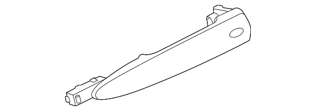 Handle, Outside - Nissan (80640-9DJ4B)
