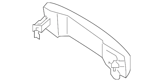 Handle, Outside - Nissan (80640-EZ90A)