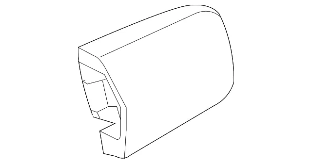 Handle, Outside Escutcheon - Driver's Side (LH) - Nissan (80645-5RB1B)