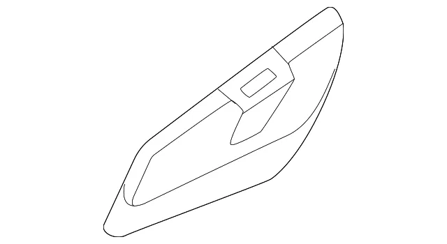 Exterior Door Handle Gasket - Nissan (80652-7KA0A)