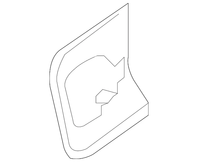 Exterior Door Handle Gasket - Nissan (80652-9BN0A)