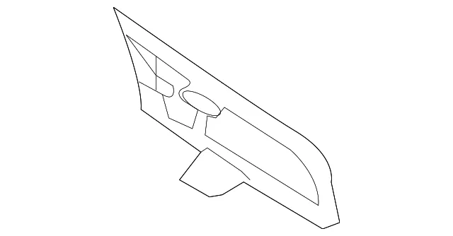 Handle, Outside Gasket - Nissan (80652-9Y000)