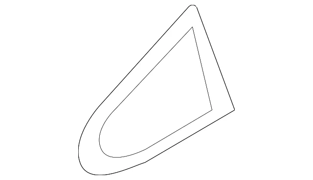 Front Door Outside Handle Gasket - Nissan (80652-DF30A)