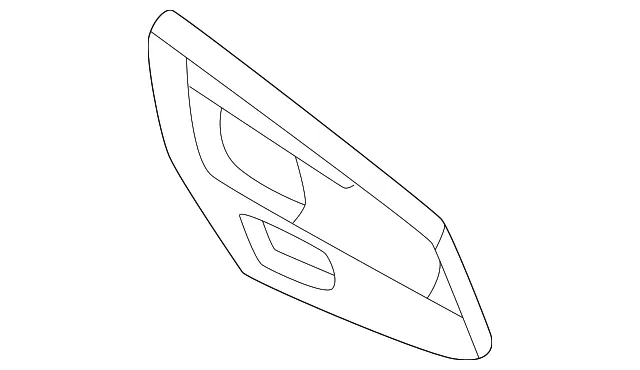 Exterior Door Handle Gasket - Nissan (80653-7KA0A)