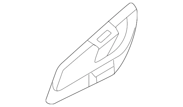 Exterior Door Handle Gasket - Nissan (80653-7LF0A)