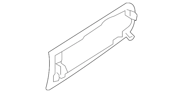 Exterior Door Handle Gasket - Nissan (80654-1AA0A)