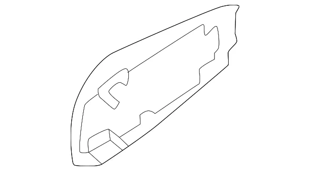 Exterior Door Handle Gasket - Nissan (80654-7LF0A)