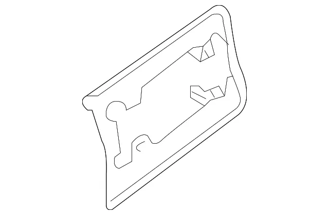 Exterior Door Handle Gasket - Nissan (80654-9BU0A)
