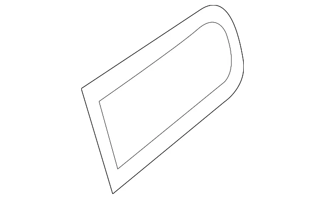 Front Door Outside Handle Gasket - Nissan (80654-DF30A)