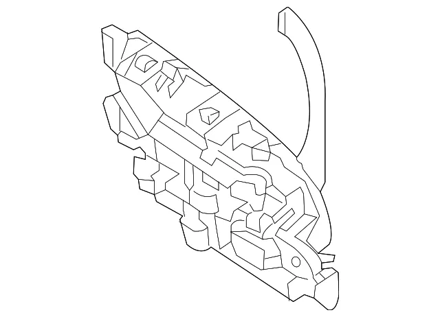Handle, Inside - Passenger Side (RH) - Nissan (80670-3SG0C)