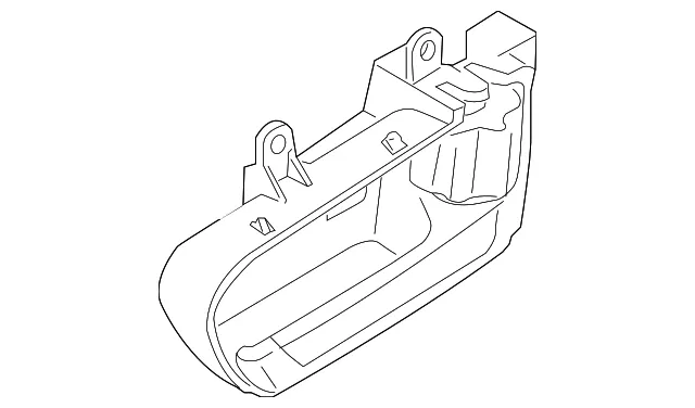 Handle, Inside - Passenger Side (RH) - Nissan (80670-JM00A)