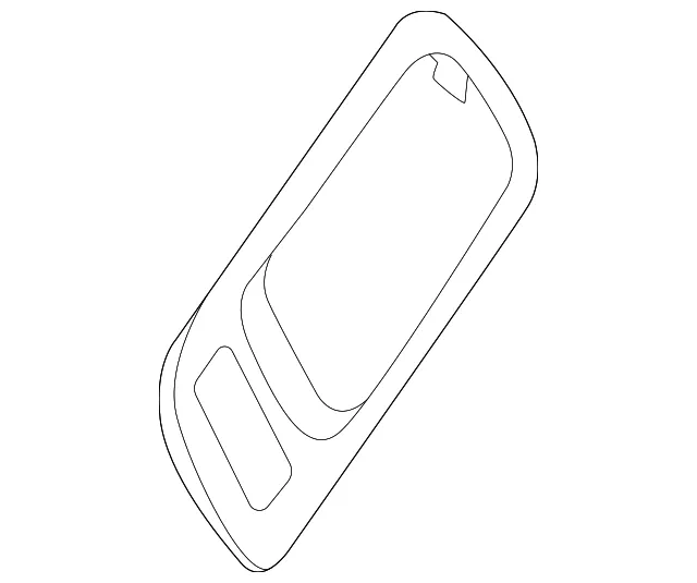 Interior Door Handle Trim - Nissan (80682-6RC0C)