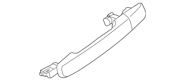 Exterior Door Handle - Nissan (806B0-9CF1A)