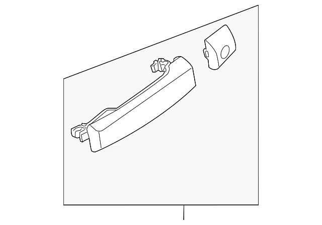 Exterior Door Handle - Nissan (806B1-9BU5E)