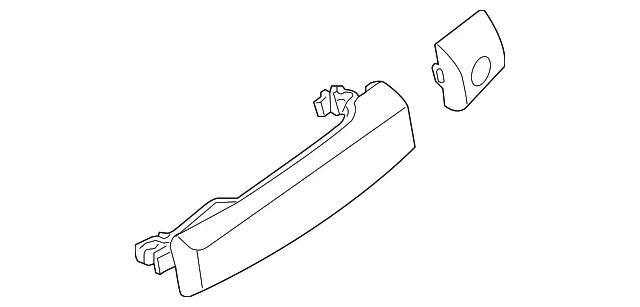 Exterior Door Handle - Nissan (806B1-9CA0C)