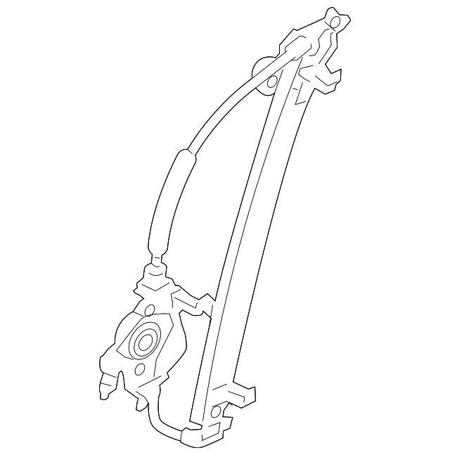 Window Regulator - Passenger Side (RH) - Nissan (80720-1KA0C)