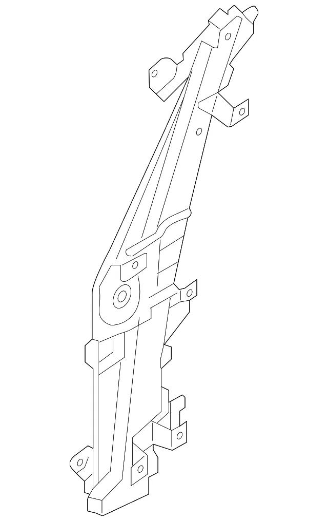 Window Regulator - Passenger Side (RH) - Nissan (80720-5HK0A)