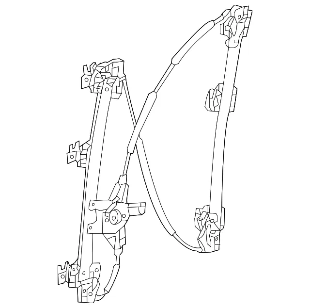 Window Regulator - Nissan (80720-6TA0A)