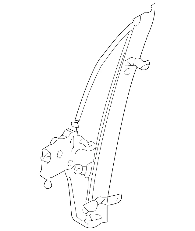 Window Regulator - Nissan (80720-9BU0A)