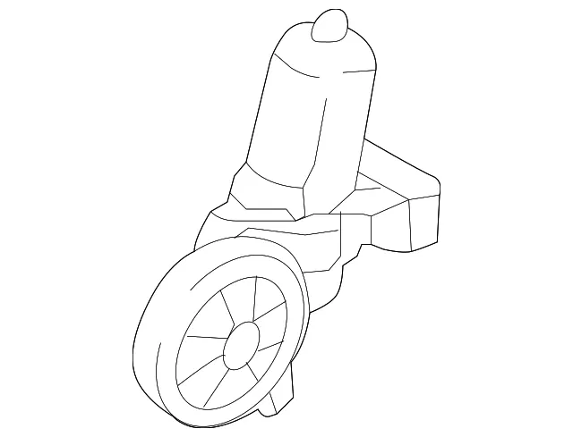 Window Motor - Driver's Side (LH) - Nissan (80730-4CA0A)
